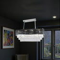 Moderne Eettafel Hanglamp Kroonluchter Smoke