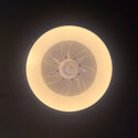 Ventilator Plafondlamp Led 3 Kleuren RGB Zwart
