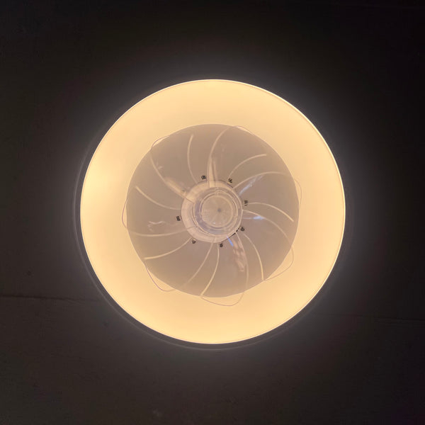 Ventilator Plafondlamp Led 3 Kleuren RGB Zwart