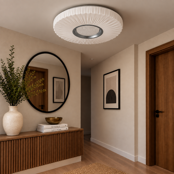 plafondlamp Led 3 kleuren afstandsbediening dimbaar 50 Ø