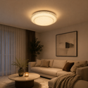 Plafondlamp Led dimbaar 3 kleuren afstandsbediening 60 Ø