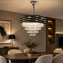 Moderne Kroonluchter Hanglamp Smoke 60 Ø