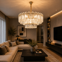 Hanglamp Kroonluchter Goud van Duurzaam Glas 60 Ø