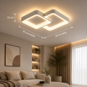 Plafondlamp Led Dimbaar Met Afstandsbediening 50x50 cm Ella