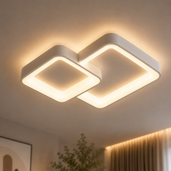 Plafondlamp Led Dimbaar Met Afstandsbediening 50x50 cm Ella