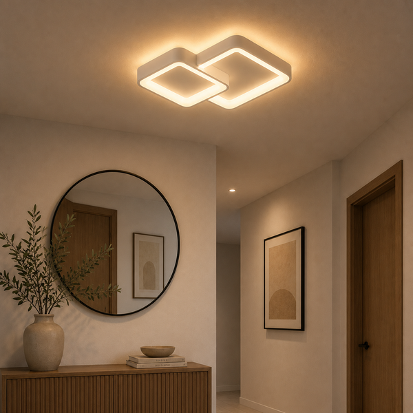 Plafondlamp Led Dimbaar Met Afstandsbediening 50x50 cm Ella
