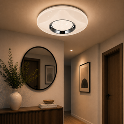 Plafondlamp Led Dimbaar 3 kleuren Led afstandsbediening 50 Ø