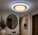 Plafondlamp Led Dimbaar 3 kleuren afstandsbediening 50 Ø
