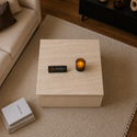 Salontafel Japandi travertin 100cm - Kimberly