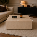 Salontafel Japandi travertin 100cm - Kimberly