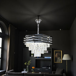 Moderne Kroonluchter Hanglamp Smoke 30 Ø