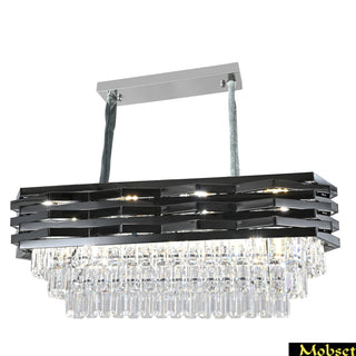 Eettafel hanglamp Lucia smoke