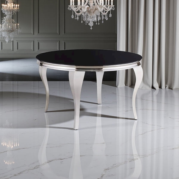 Ronde eettafel voor 5 personen