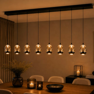 Hanglamp Boven Eettafel Dimbaar - 8 Lichtpunten