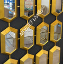 Blokspiegel goud