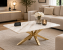Salontafel Goud Travertin Langwerpig Elena