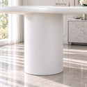 Eettafel Ovaal Witte MDF 180 x 90 cm - Lila