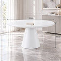 Eettafel Rond Witte MDF 130 cm - Lila