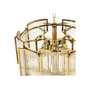 Chandelier 'Jet Set' met helder glas - Mobset Home