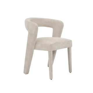 Eetkamerstoel taupe kleurig Bella