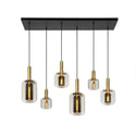 hanglamp eettafel smoke bollen lang