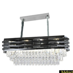 Eettafel hanglamp Lucia smoke