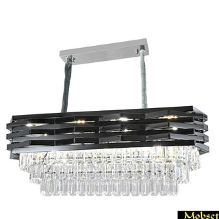 Eettafel hanglamp Lucia smoke