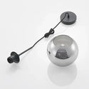 Hanglamp 1 bol smoke glas 20cm - Mobset Home