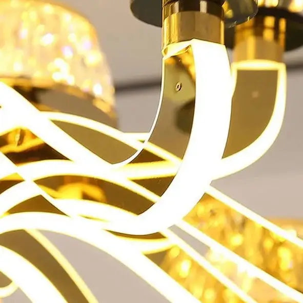 hanglamp led goud