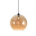 Hanglamp Amber glas 20 Ø