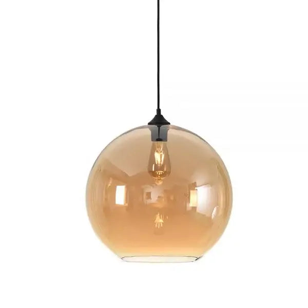 Hanglamp Amber glas 20 Ø