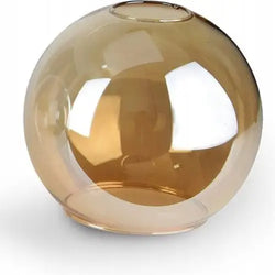 Hanglamp Amber glas 4 bollen