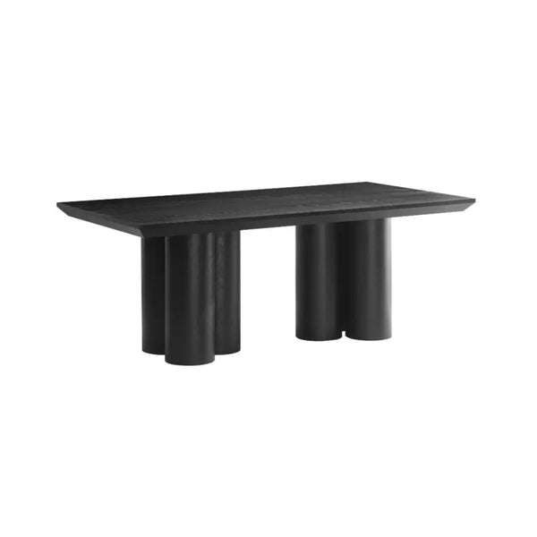 Japandi eettafel zwart