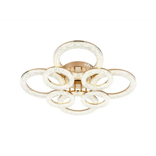Moderne Ronde LED Ring Plafondlamp – 2 Lagen Dimbaar & Meerkleurig