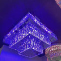 Vierkante LED Plafondlamp met Bluetooth Speaker en RGB Functie