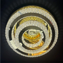 Plafondlamp led goud 60cm