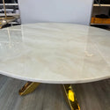 Salontafel marmerlook Grandeur goud