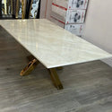 Salontafel marmerlook Marble goud