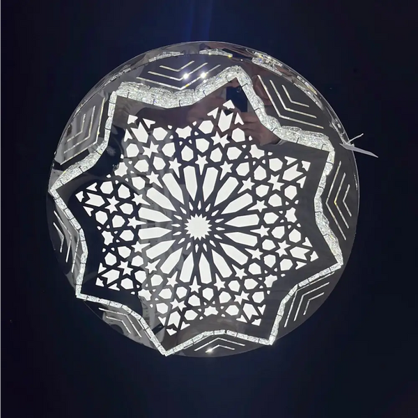 Oosterse plafondlamp led 45cm