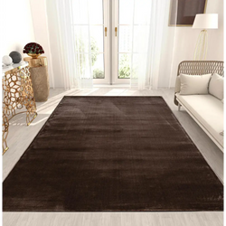 Vloerkleed laagpolig bruin Breeze