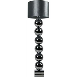 Vloerlamp grijs 6 bollen