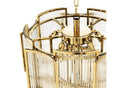 Chandelier 'Jet Set' met helder glas - Mobset Home
