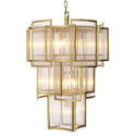Chandelier 'Jet Set' met helder glas - Mobset Home