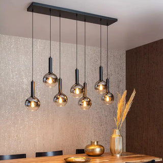 Bollen hanglamp eettafel